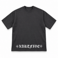 CHROMEXART Gothic Skull Oversized T-Shirt