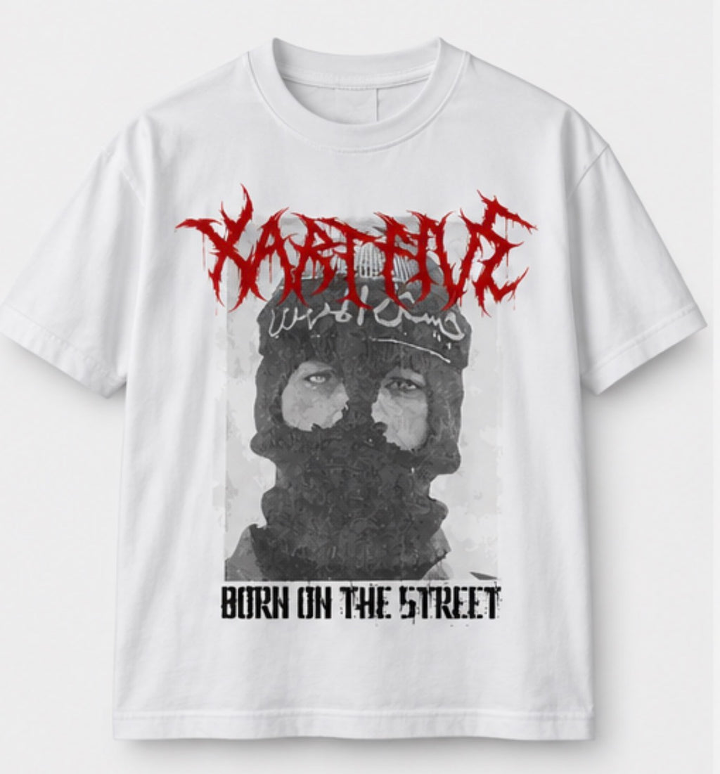 XARTFIVE BORN IN THE STREET T-Shirt