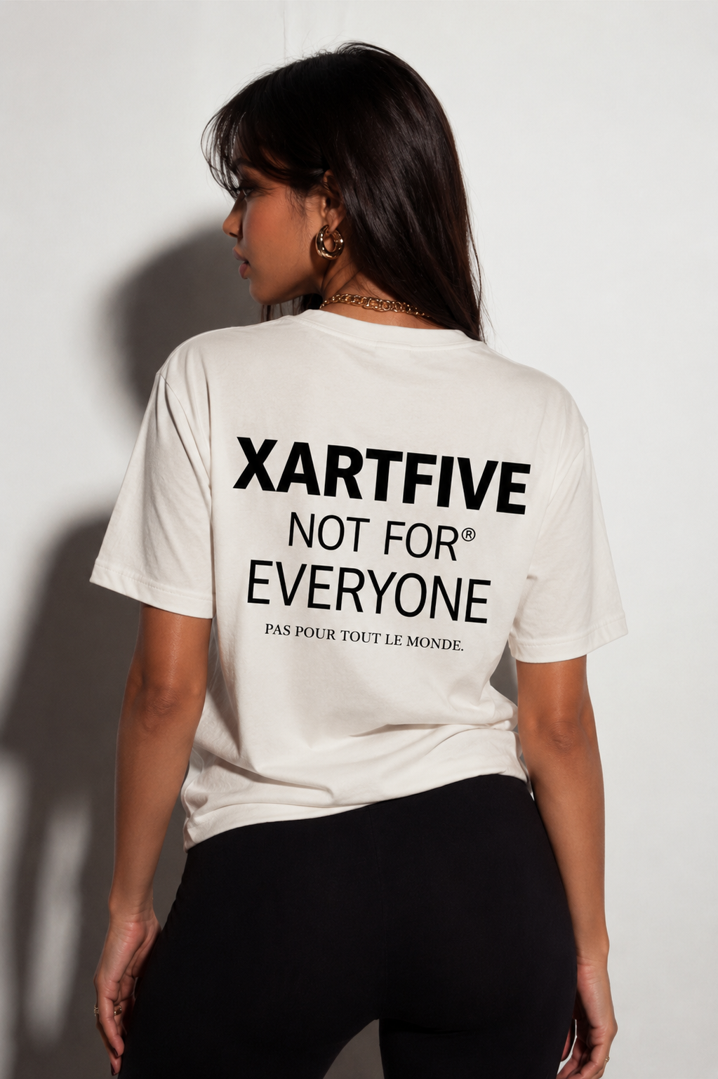 XARTFIVE “WE ARE..” Oversized T-Shirt – Off White