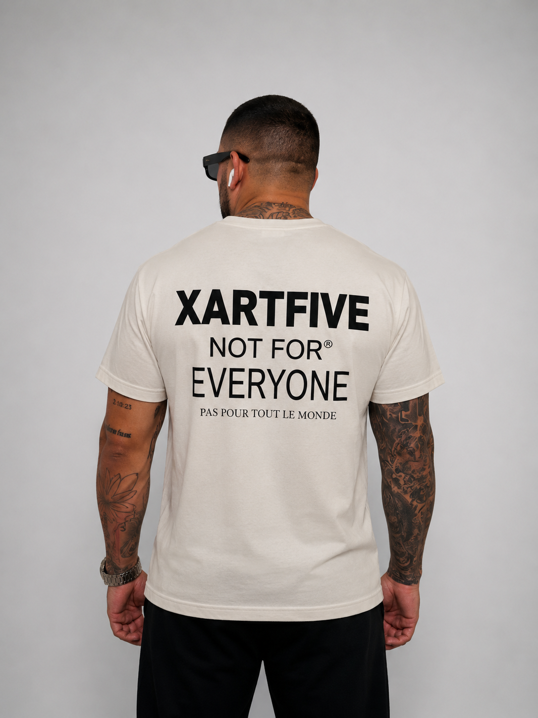 XARTFIVE “WE ARE..” Oversized T-Shirt – Off White