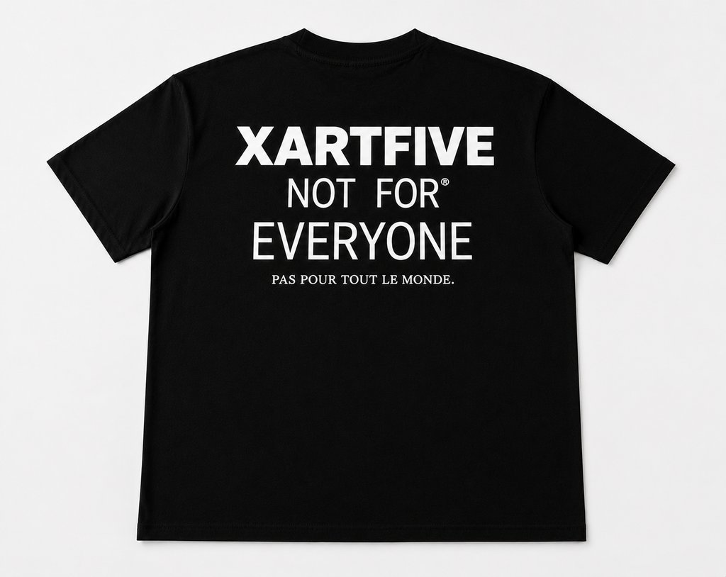 XARTFIVE – WE ARE.. Premium Oversized T-Shirt | Black