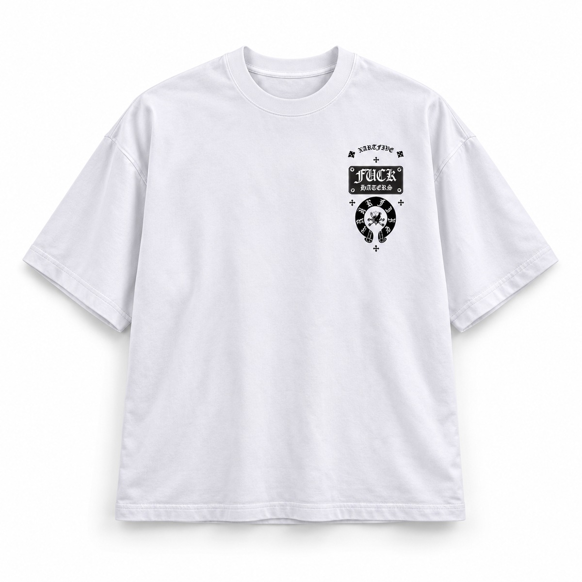 CHROMEXART  Fuck Haters Oversized T-Shirt