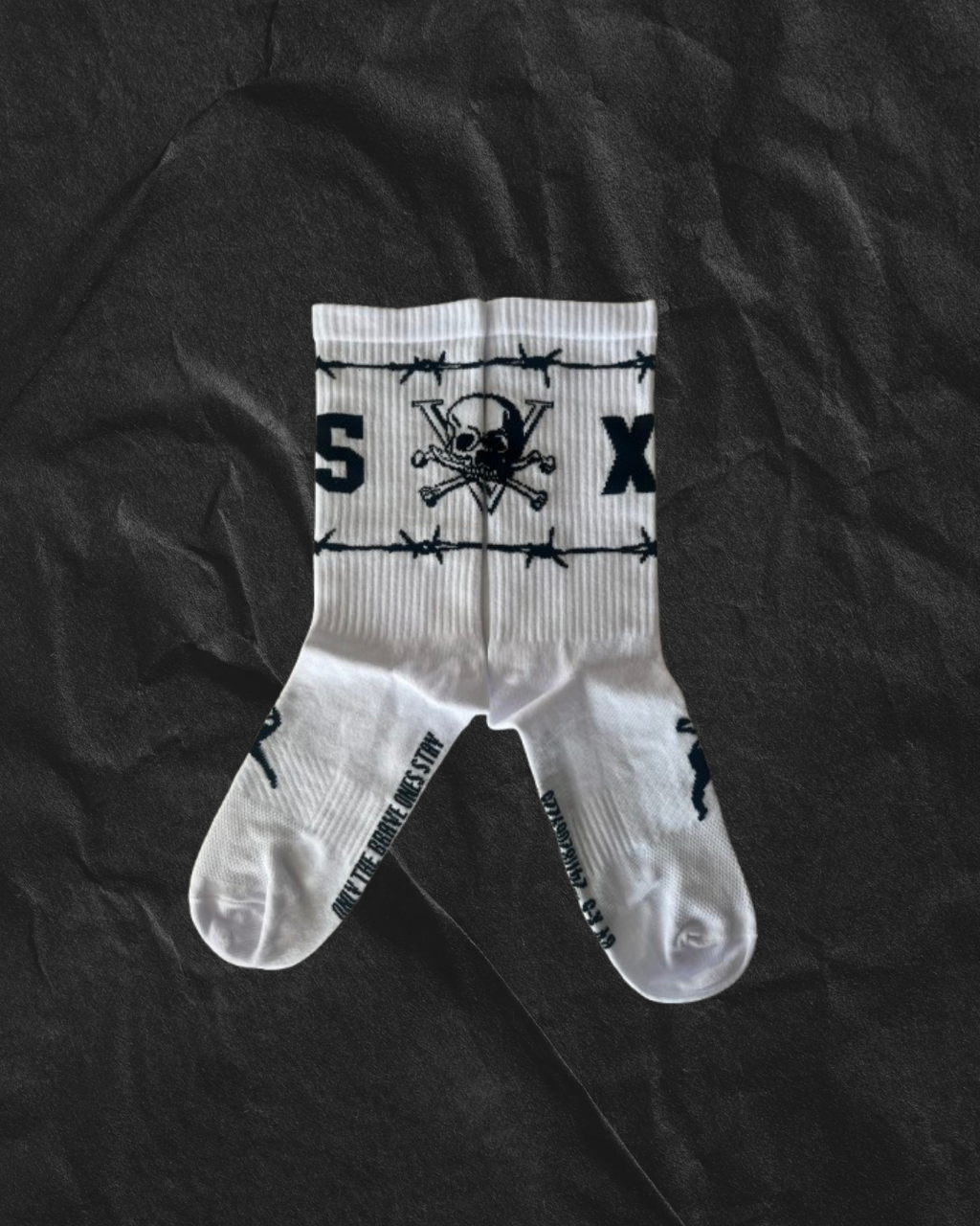 X-5  Sports socks (White)