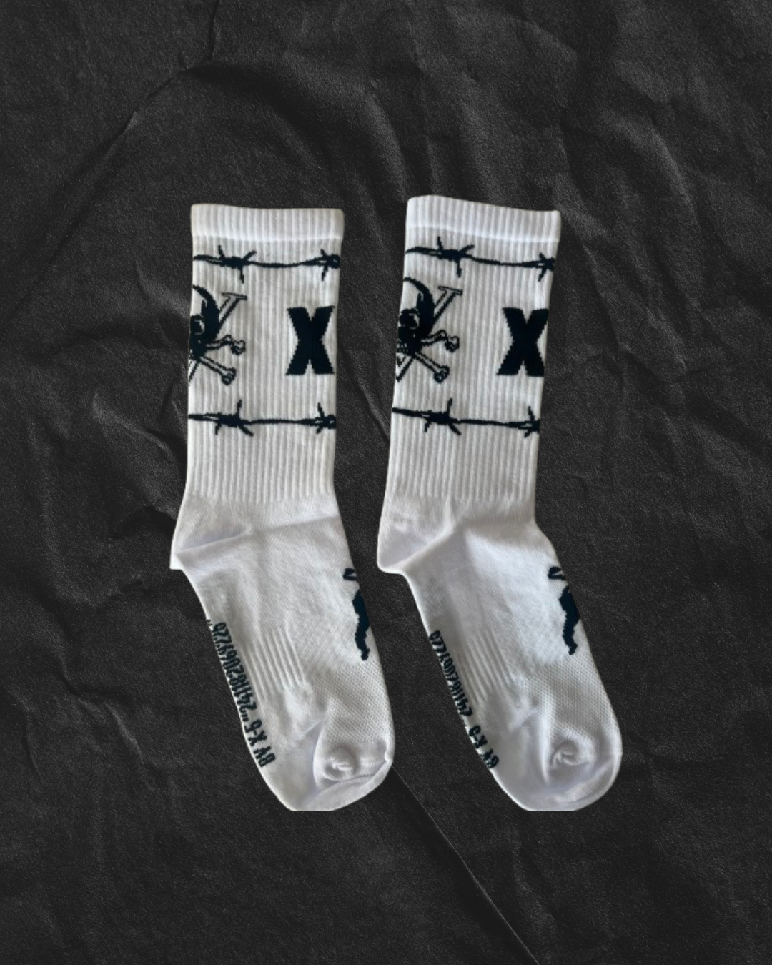 X-5  Sports socks (White)