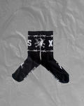 X-5  Sports socks (Black)