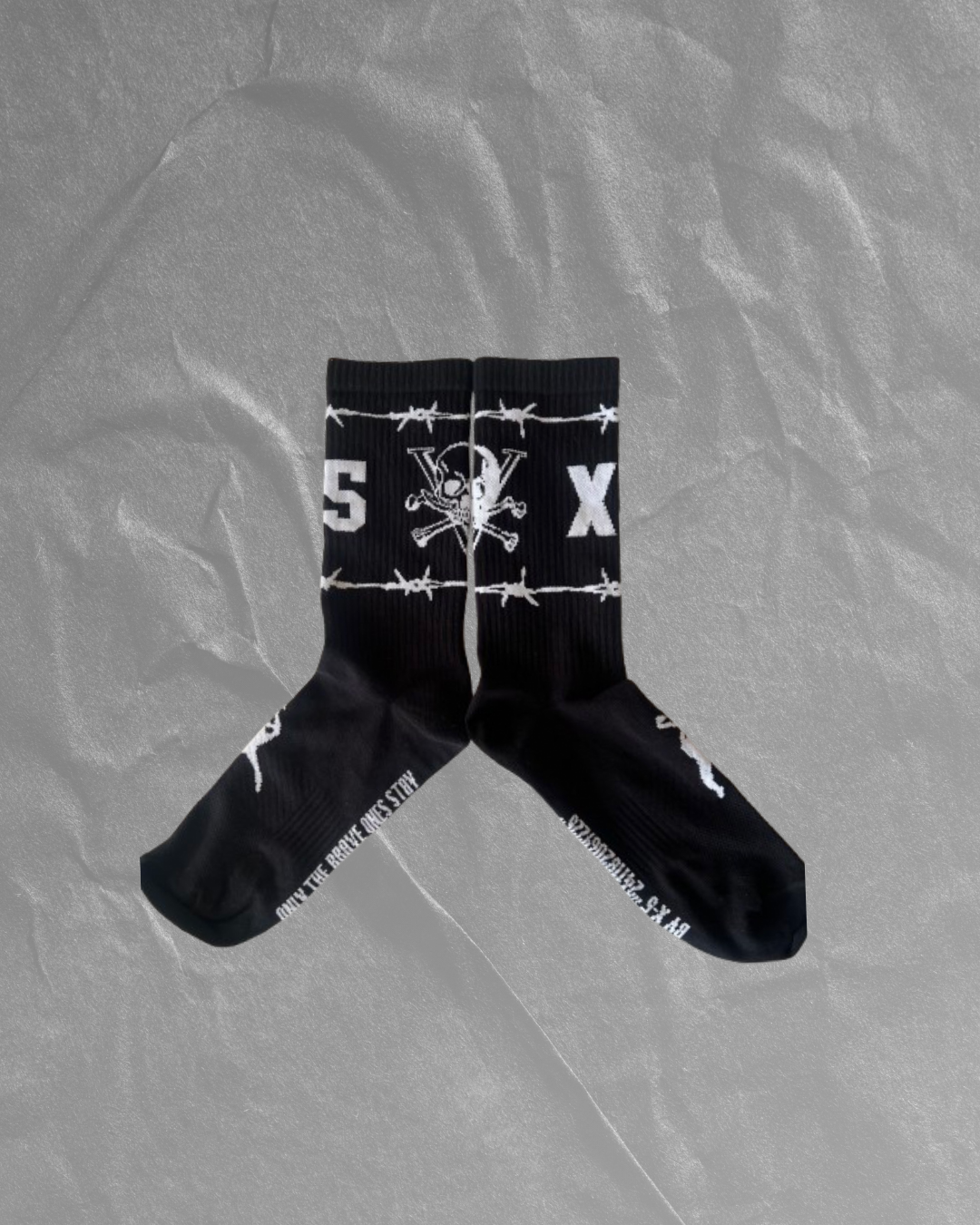 X-5  Sports socks (Black)