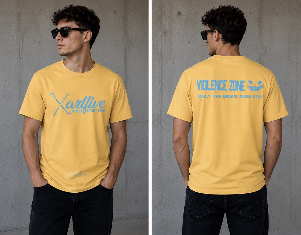 XARTIVE Violence Zone Yellow Edition Tee