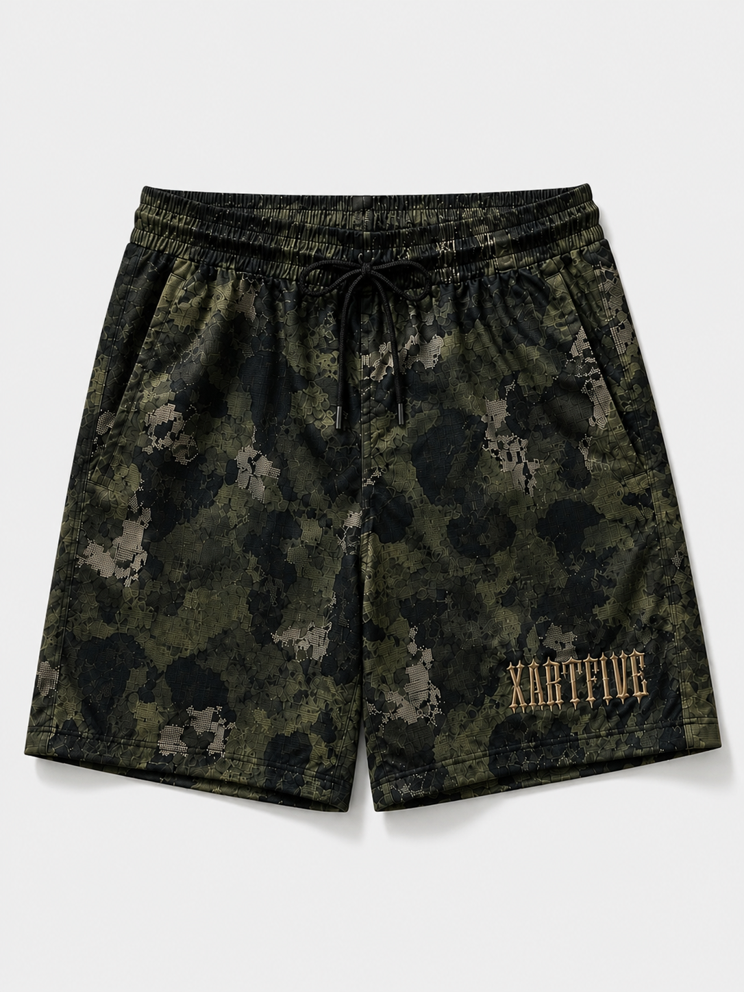 XARTFIVE Tactical Camo swin shorts – Premium Edition