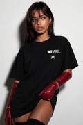 XARTFIVE – WE ARE.. Premium Oversized T-Shirt | Black