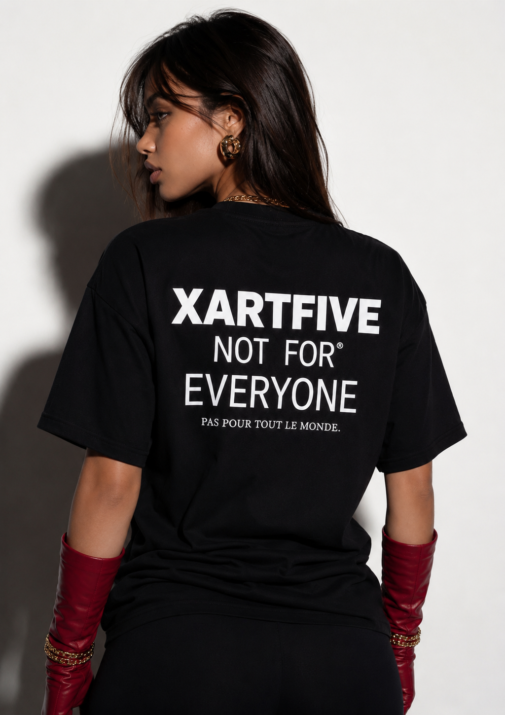 XARTFIVE – WE ARE.. Premium Oversized T-Shirt | Black