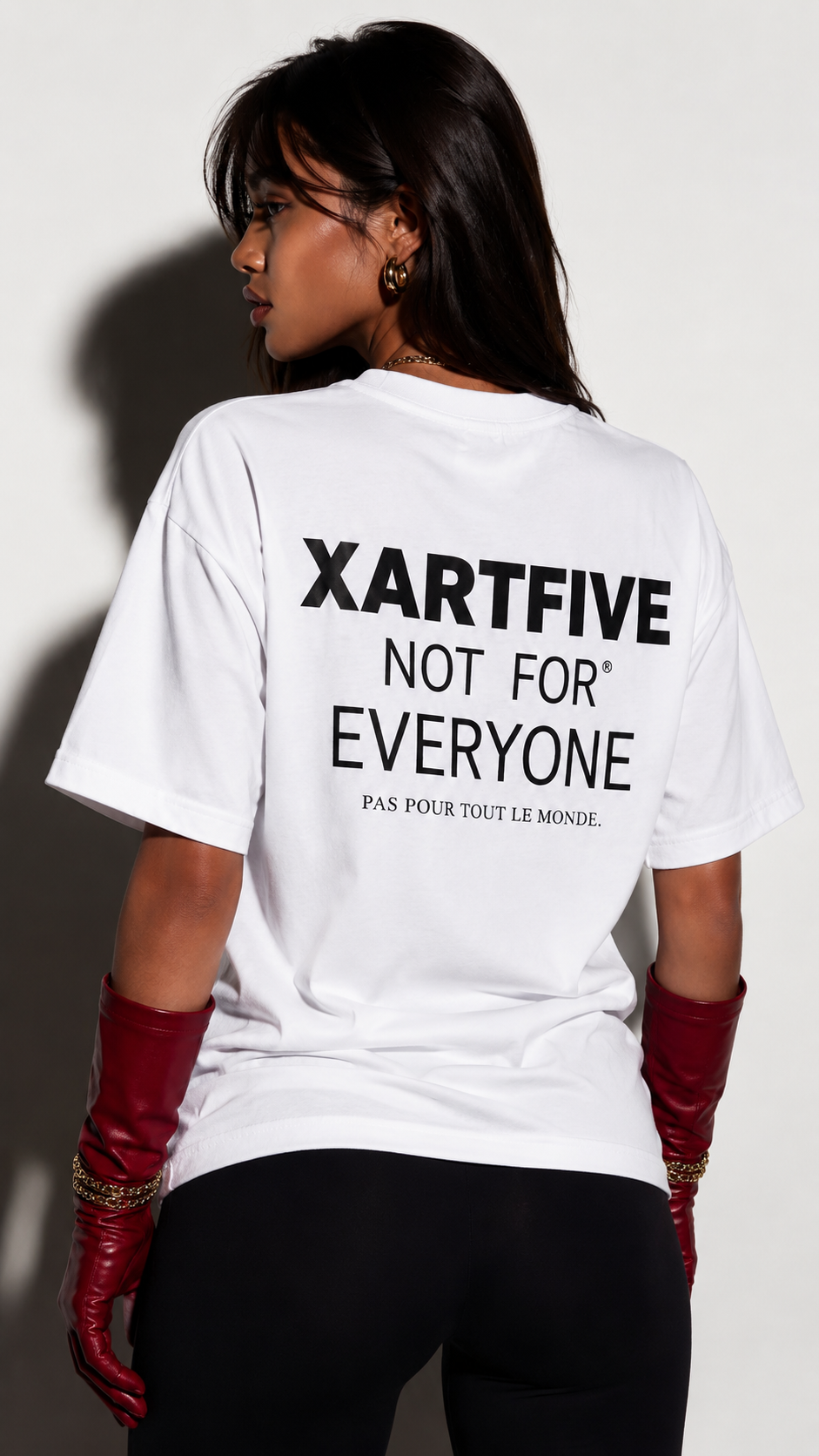 XARTFIVE – WE ARE.. Premium Oversized T-Shirt | White
