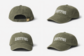 XARTFIVE Vintage Cap – Olive